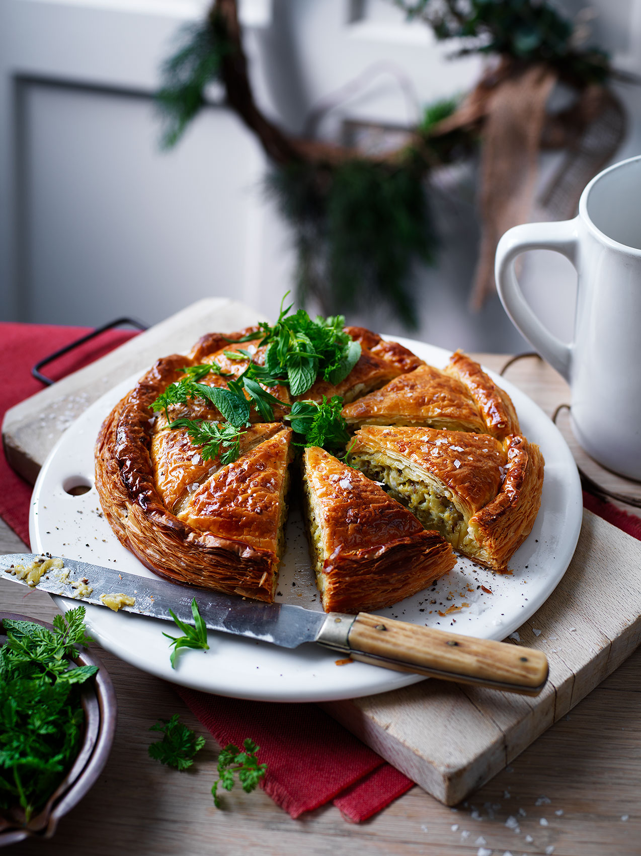 20200916LEEK-FETA-AND-POTATO-PITHIVIER-WITH-SOFT-HERB-SALAD