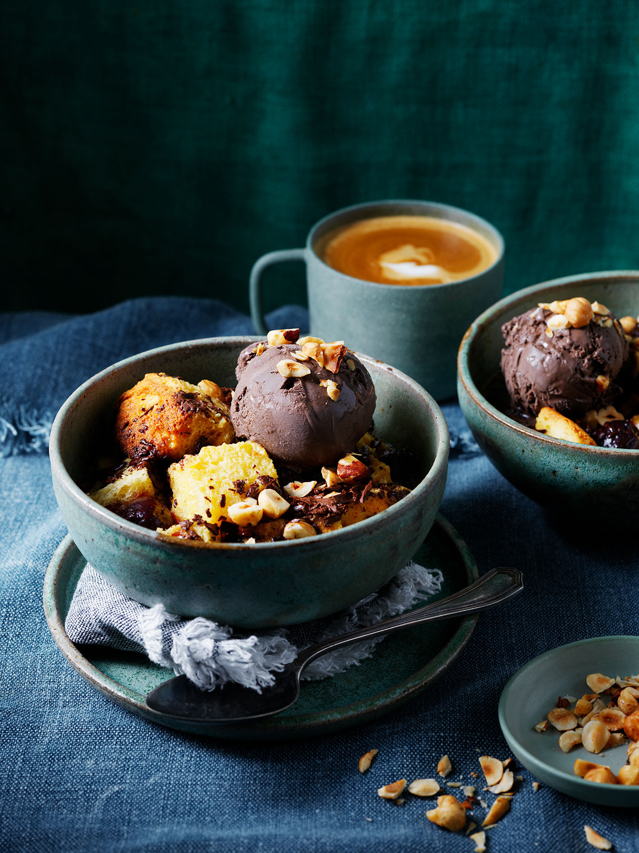 20220224_Panettone-and-Dark-chocolate-bread--butter-pudding